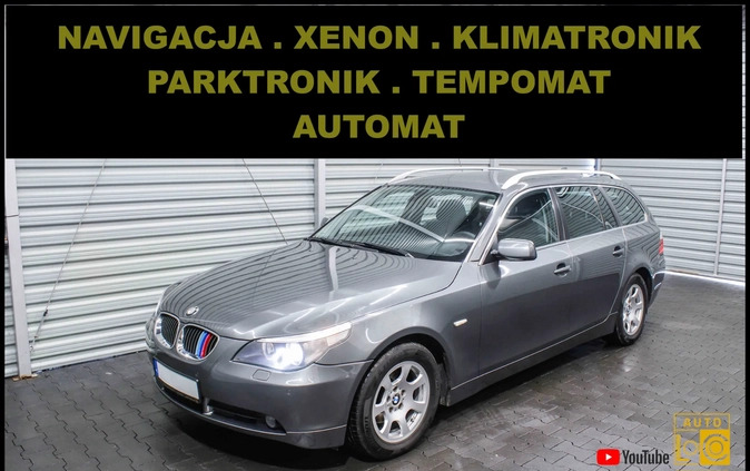 samochody osobowe BMW Seria 5 cena 18888 przebieg: 297000, rok produkcji 2005 z Różan